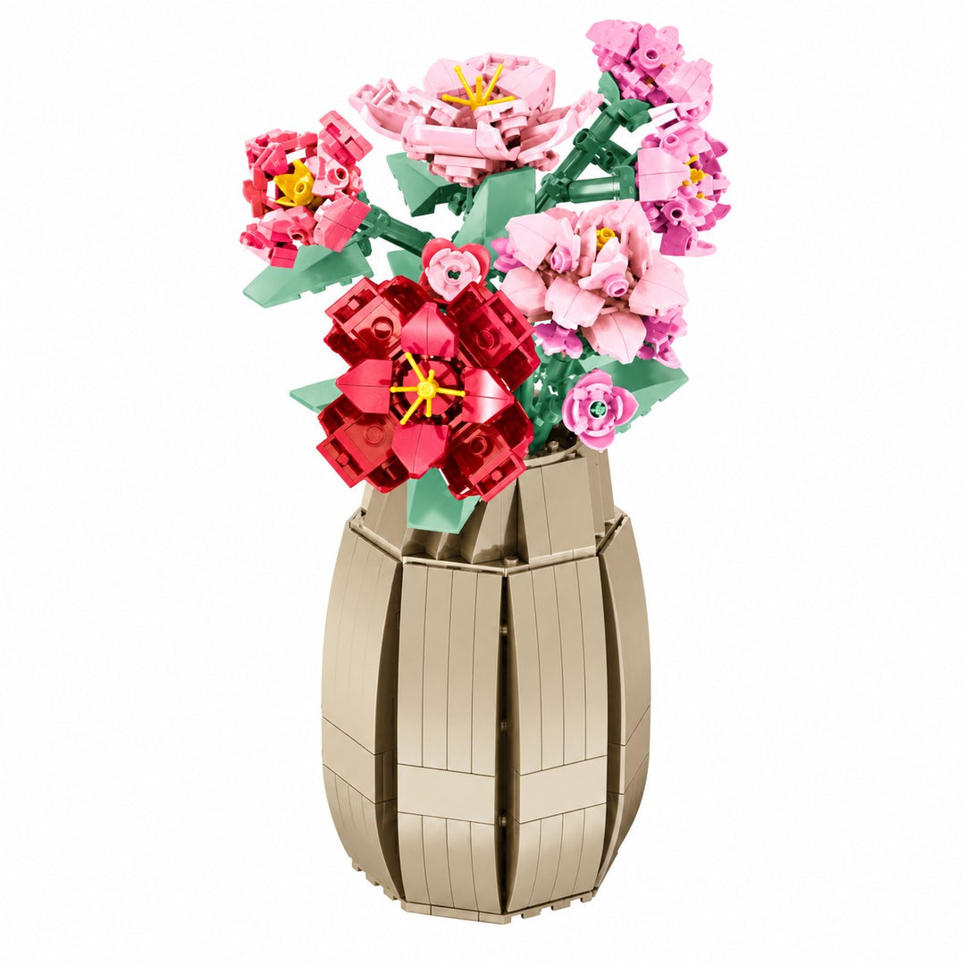 CUBIX COSTRUZIONI FIORI CON VASO