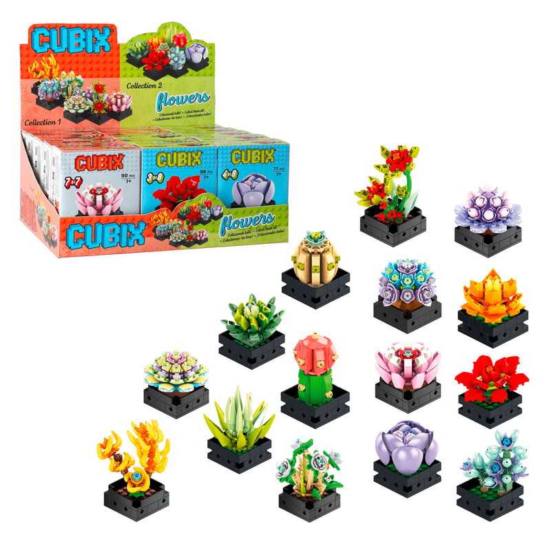 CUBIX COSTRUZIONI PIANTE GRASSE CON VASO