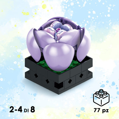 CUBIX COSTRUZIONI PIANTE GRASSE CON VASO