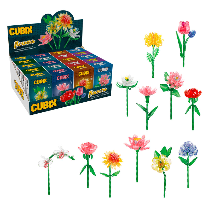 CUBIX COSTRUZIONI FIORI TRASPARENTI