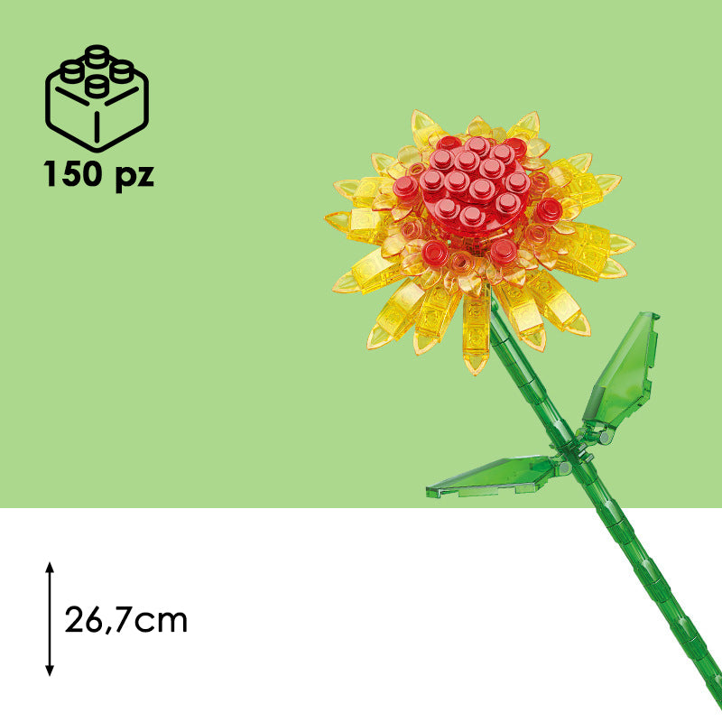CUBIX COSTRUZIONI FIORI TRASPARENTI