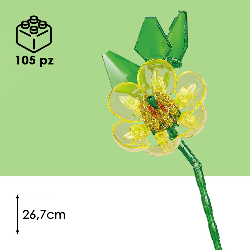 CUBIX COSTRUZIONI FIORI TRASPARENTI
