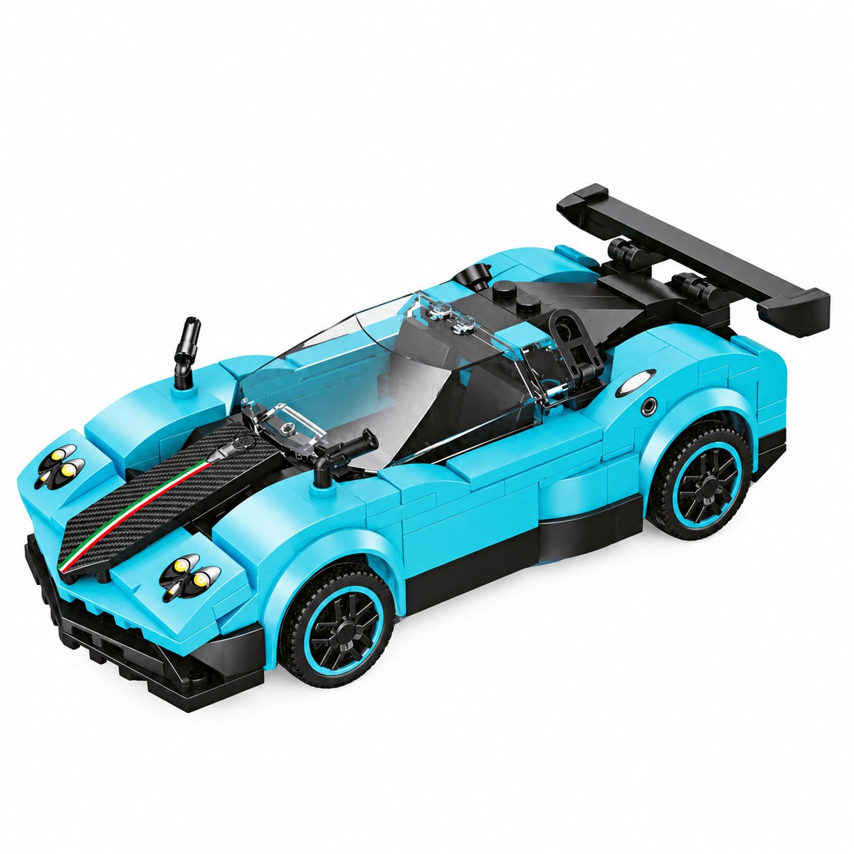 CUBIX COSTRUZIONI AUTO DA CORSA RETROCARICA CON LUCI E SUONI