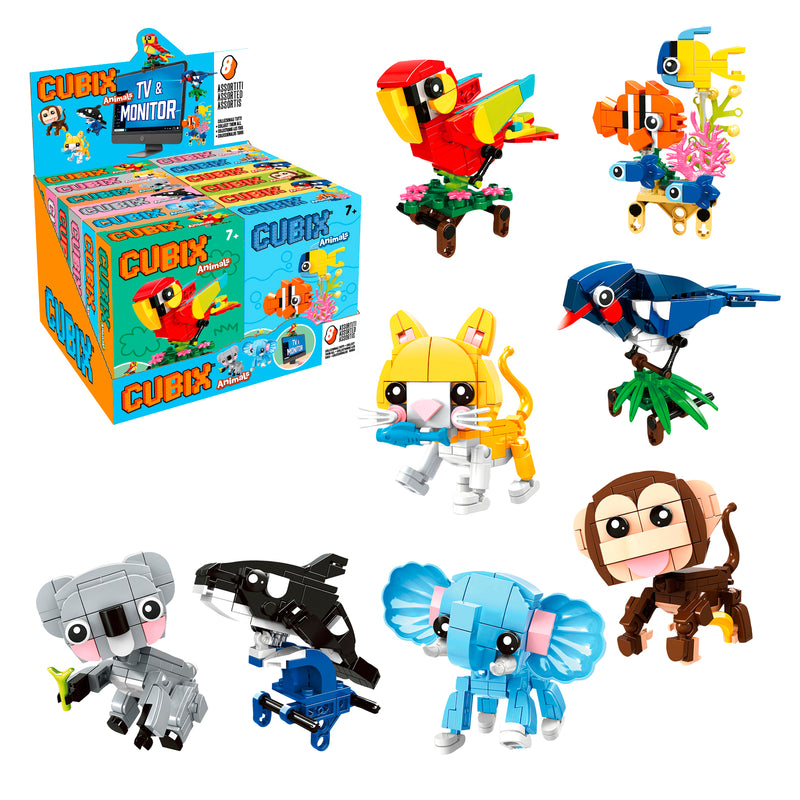 CUBIX COSTRUZIONI ANIMALI DA SCRIVANIA