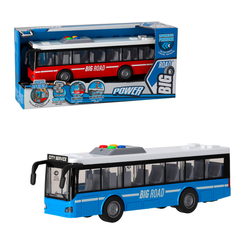 AUTOBUS A FRIZIONE CON LUCI E SUONI