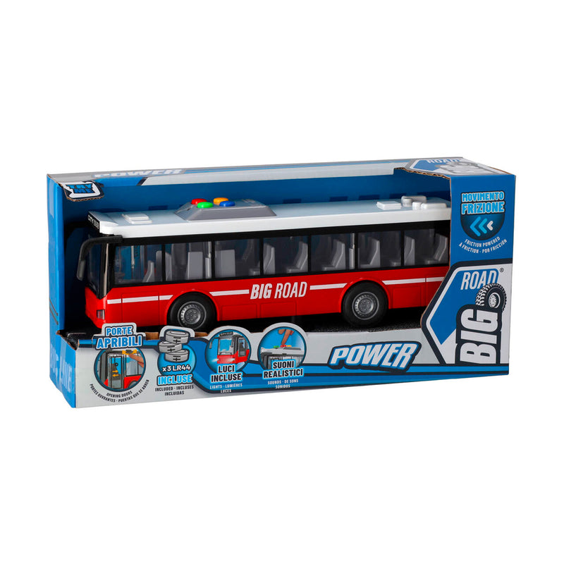 AUTOBUS A FRIZIONE CON LUCI E SUONI