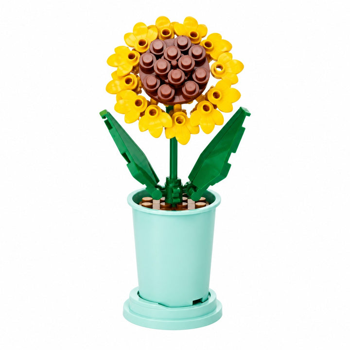 CUBIX COSTRUZIONI VASO ZODIACO CON FIORE