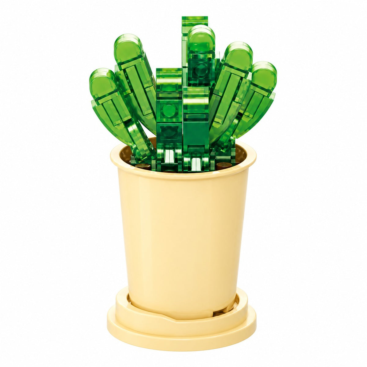 CUBIX COSTRUZIONI VASO ZODIACO CON FIORE