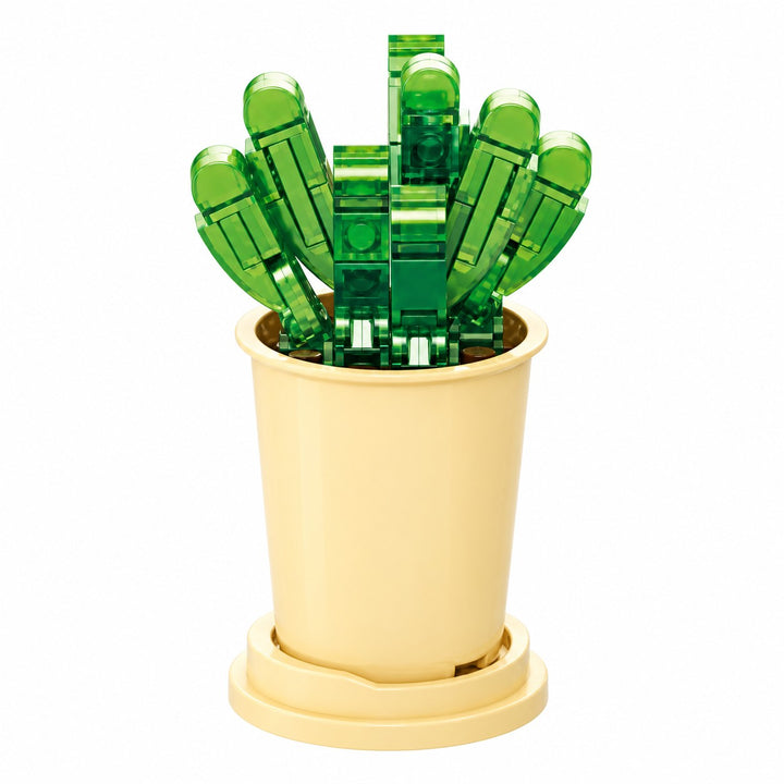 CUBIX COSTRUZIONI VASO ZODIACO CON FIORE