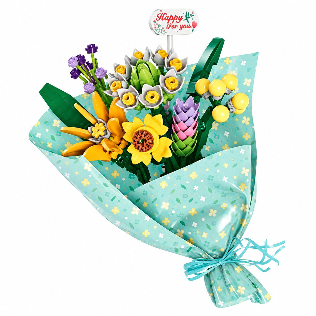 CUBIX COSTRUZIONI BOUQUET DI FIORI