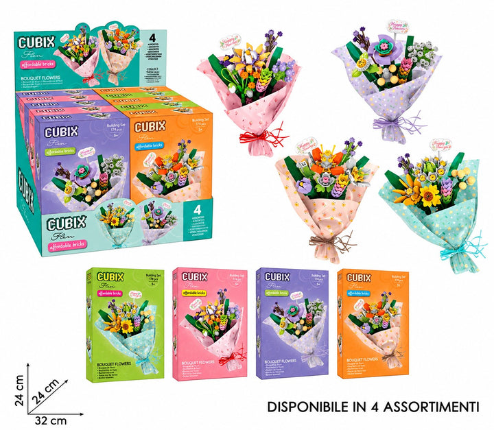 CUBIX COSTRUZIONI BOUQUET DI FIORI