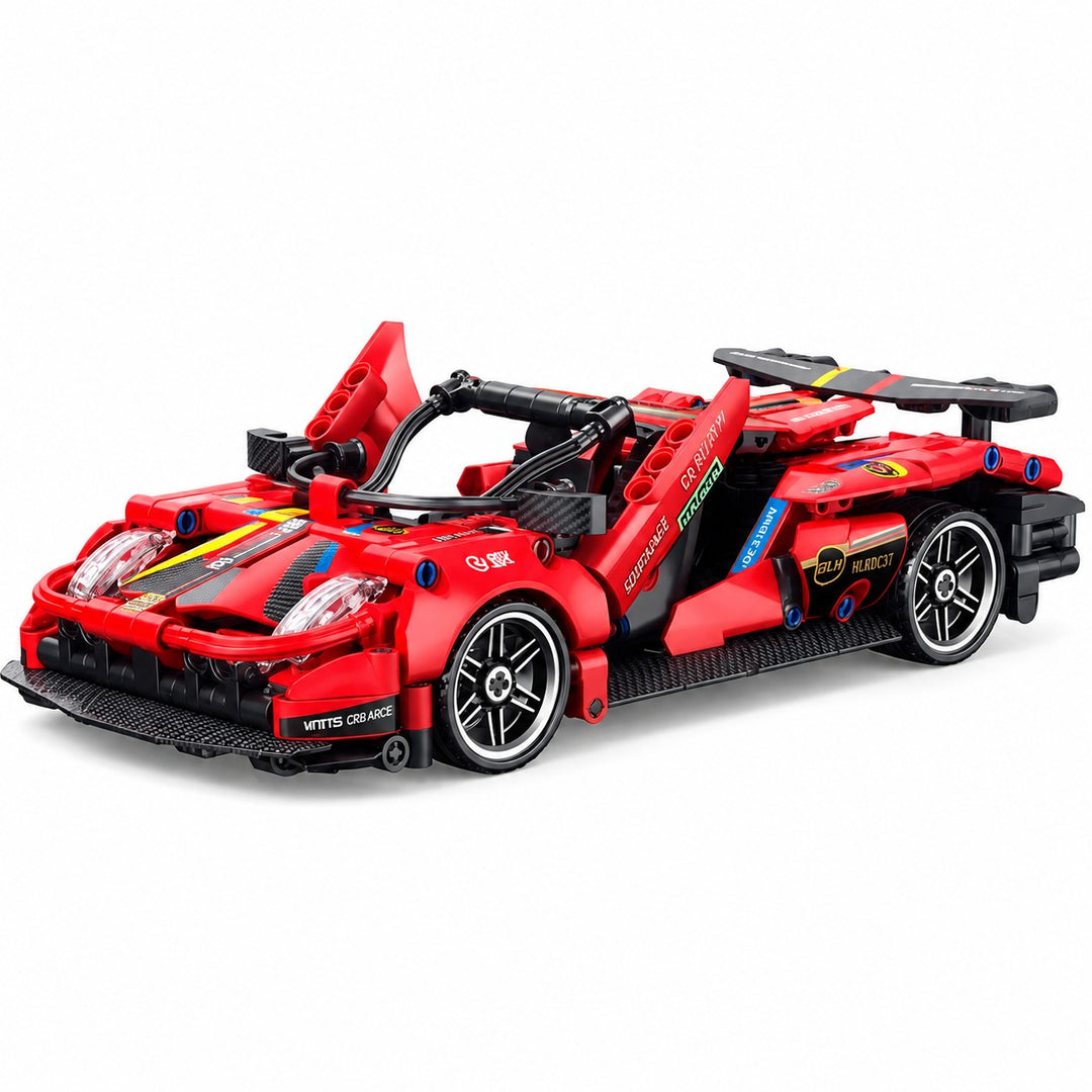 CUBIX COSTRUZIONI AUTO RACER RETROCARICA 1:18