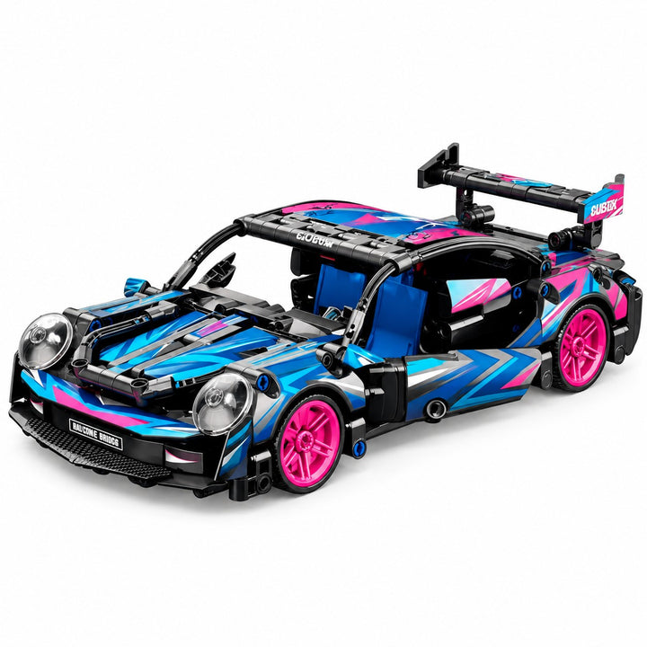 CUBIX COSTRUZIONI AUTO RACER RETROCARICA 1:18