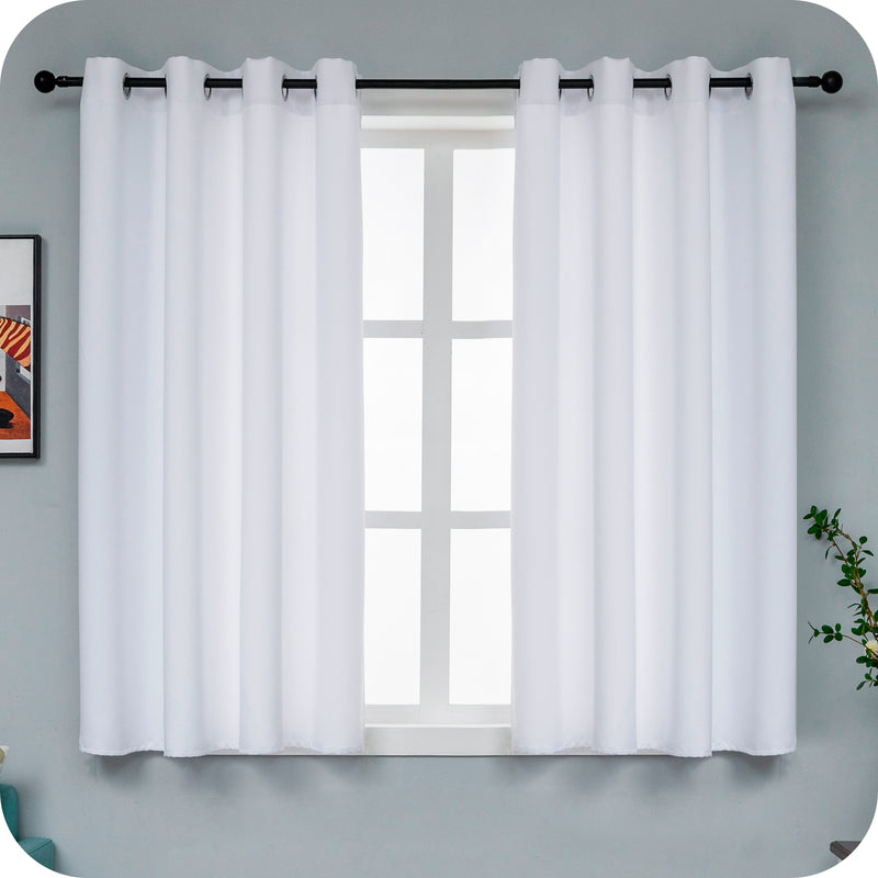 TENDA FIJI SEMI OSCURANTE TINTA UNITA 140X145CM BIANCO