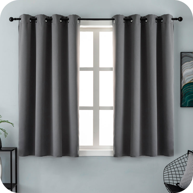 TENDA FIJI OSCURANTE TINTA UNITA 140X145CM GRIGIO