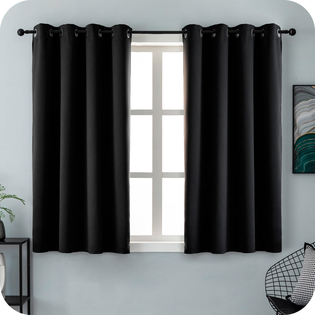 TENDA FIJI OSCURANTE TINTA UNITA 1 PANNELLO 140X150CM NERO