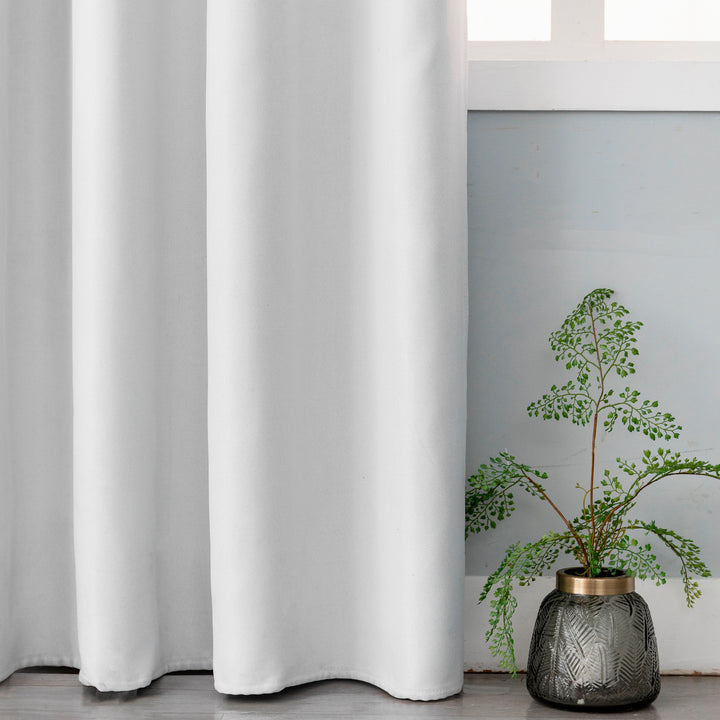 TENDA FIJI SEMI OSCURANTE TINTA UNITA 1 PANNELLO 140X240CM BIANCO