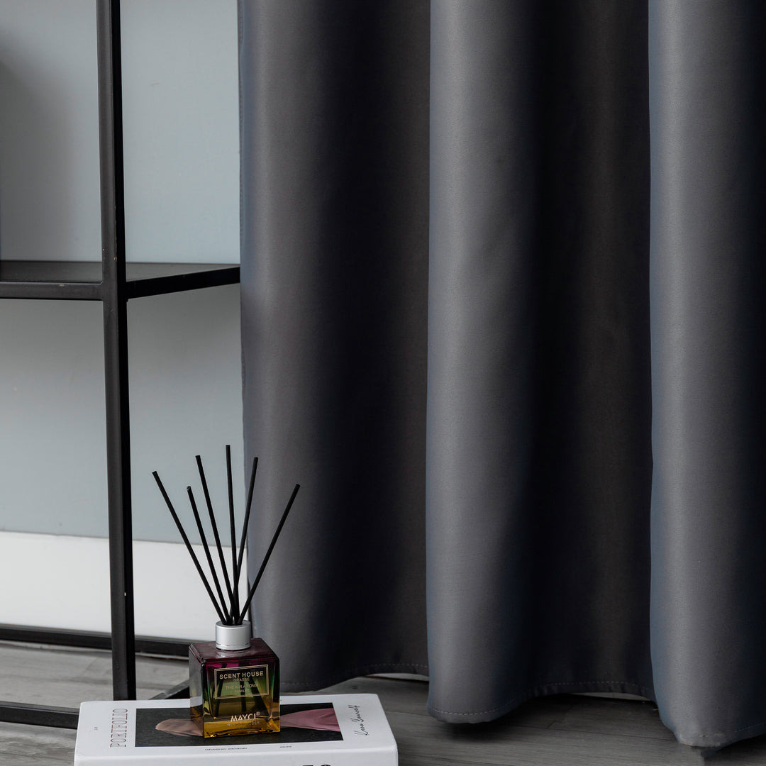 TENDA FIJI OSCURANTE TINTA UNITA 1 PANNELLO 140X240CM GRIGIO