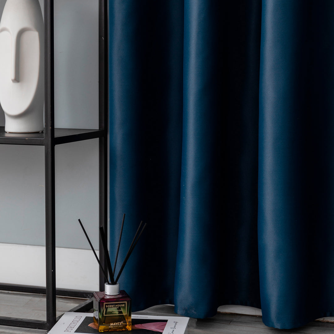 TENDA FIJI OSCURANTE TINTA UNITA 1 PANNELLO 140X240CM BLU