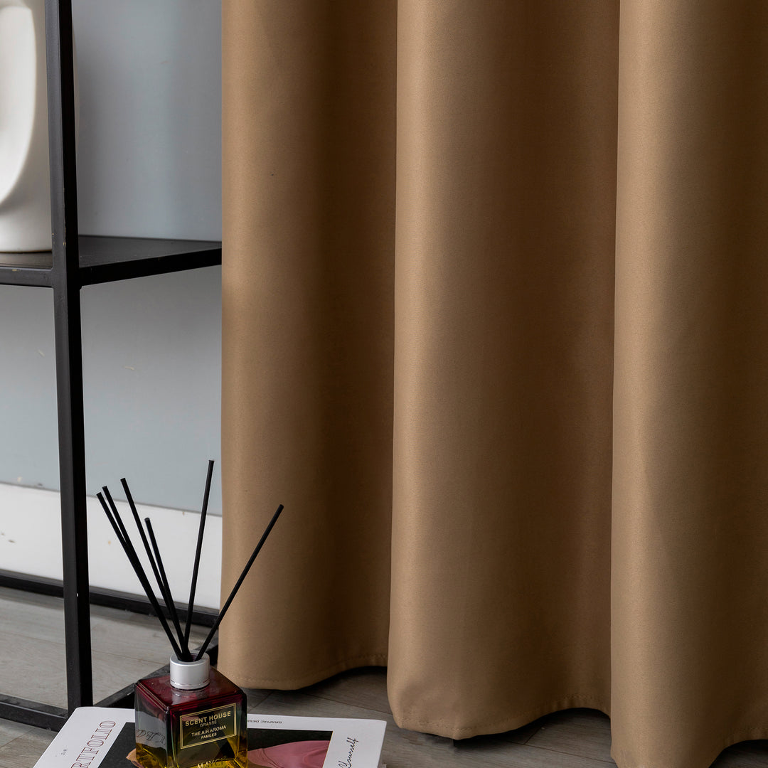 TENDA FIJI OSCURANTE TINTA UNITA 1 PANNELLO 140X240CM MARRONE