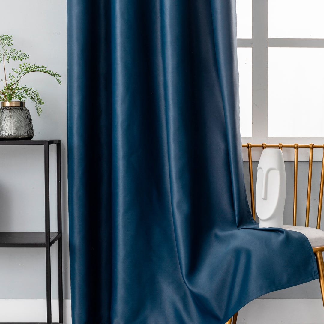 TENDA FIJI OSCURANTE TINTA UNITA 1 PANNELLO 140X290CM BLU