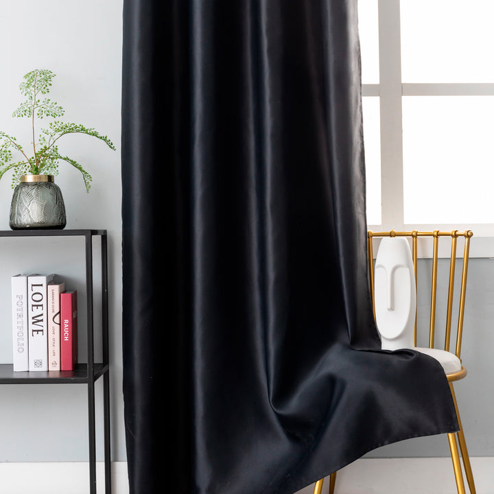 TENDA FIJI OSCURANTE TINTA UNITA 1 PANNELLO 140X290CM NERO