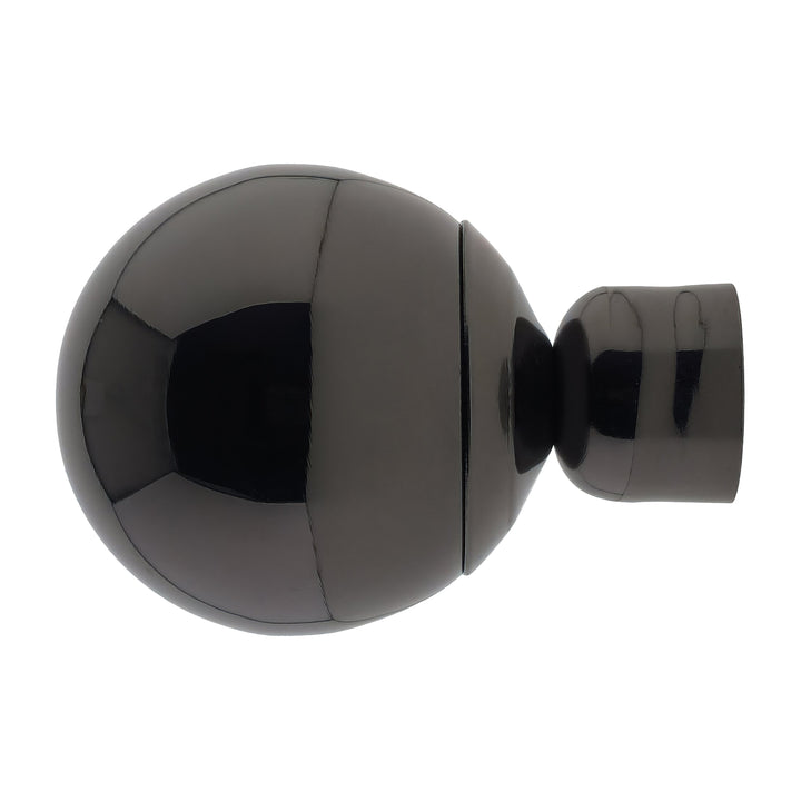 TERMINALE PALLA NEW 2PZ NICHEL NERO