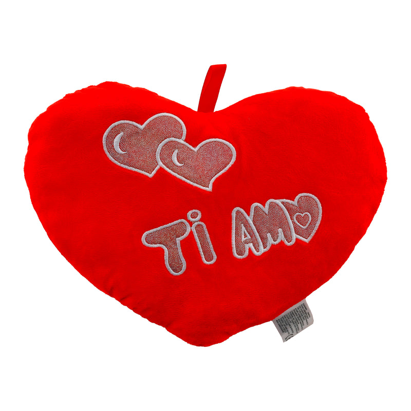 PELUCHE CUORE TI AMO 28CM