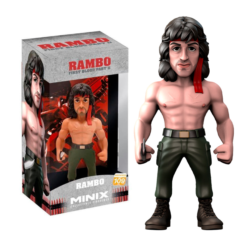 MINIX COLLECTIBLE FIGURINES - RAMBO CON BANDANA