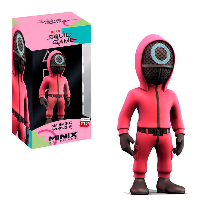 MINIX COLLECTIBLE FIGURINES - SQUID GAME MASKED CIRCLE GUARD