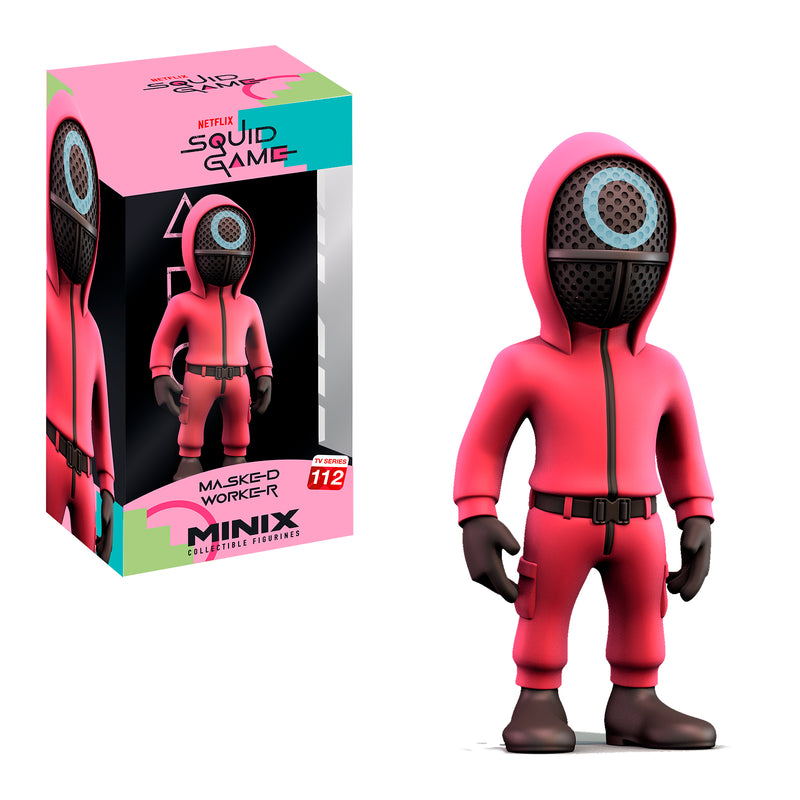 MINIX COLLECTIBLE FIGURINES - SQUID GAME MASKED CIRCLE GUARD