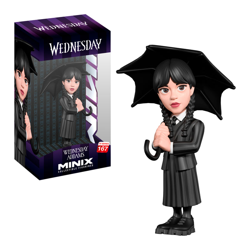 MINIX COLLECTIBLE FIGURINES - WEDNESDAY ADDAMS UMBRELLA