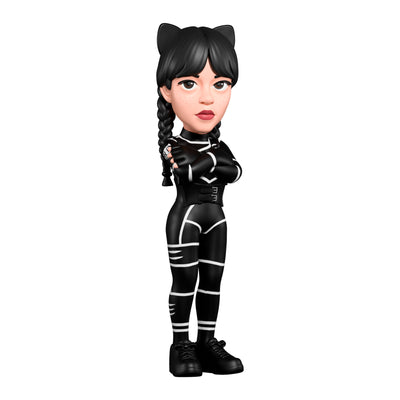 MINIX COLLECTIBLE FIGURINES - WEDNESDAY ADDAMS CAT SUIT