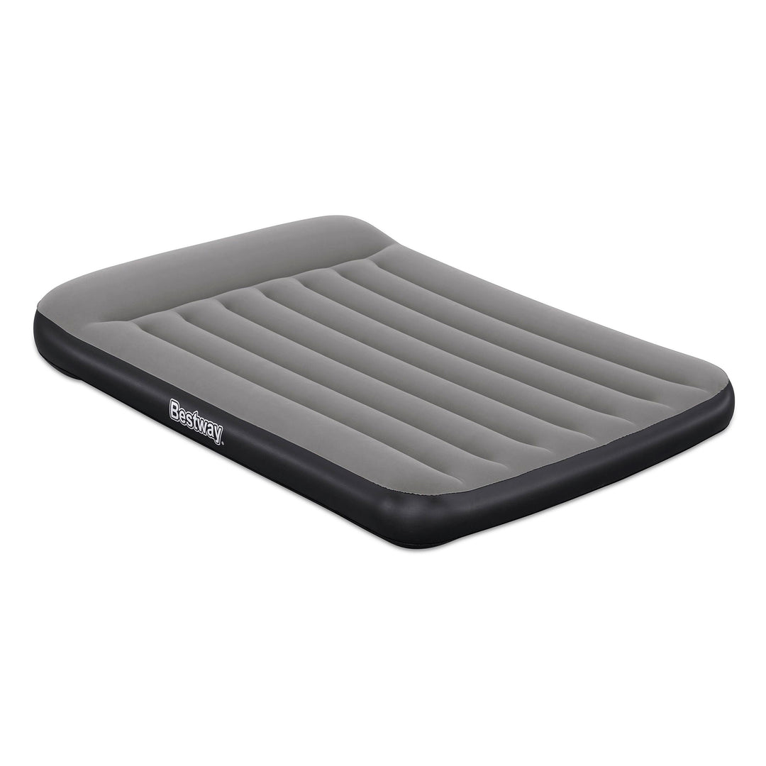 BW671BR AIRBED TRITECH GRIGIO FLOCCATO MATRIMONIALE CON POMPA INCORPORATA 191X137X30CM