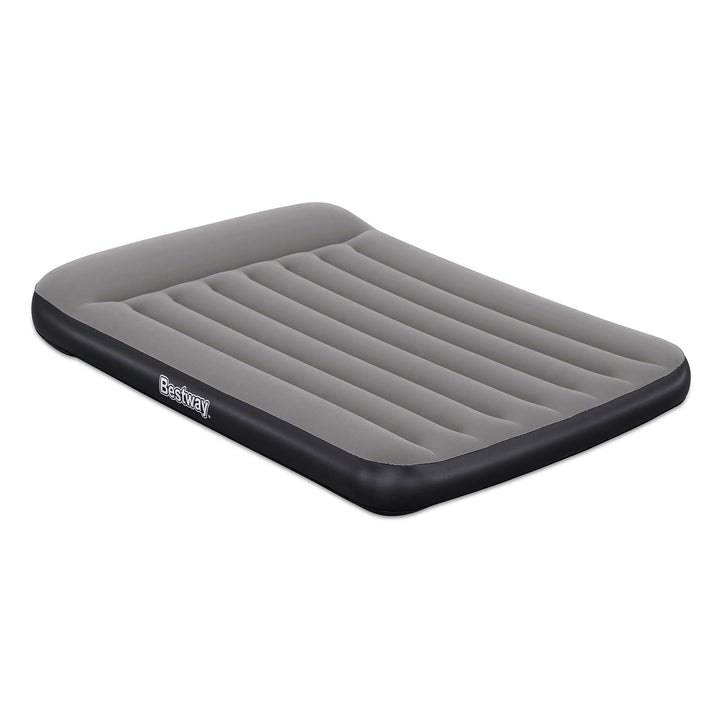 BW671BR AIRBED TRITECH GRIGIO FLOCCATO MATRIMONIALE CON POMPA INCORPORATA 191X137X30CM