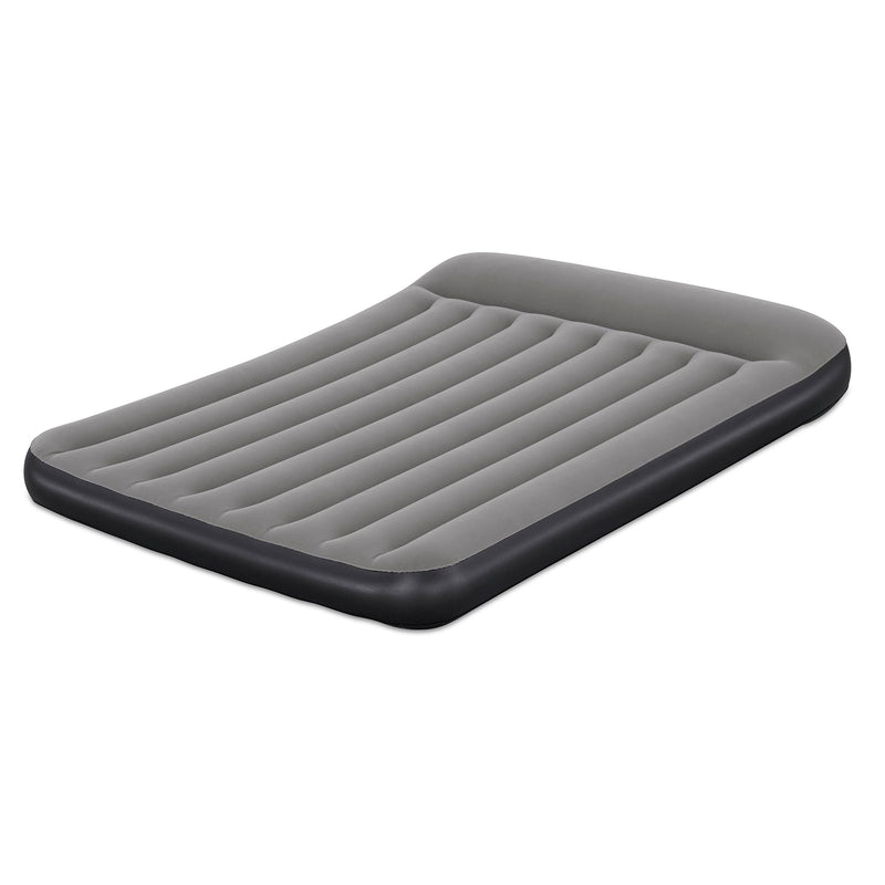 BW671BS AIRBED TRITECH GRIGIO FLOCCATO MATRIMONIALE CON POMPA INCORPORATA 203X152X30CM