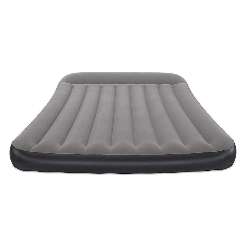 BW671BS AIRBED TRITECH GRIGIO FLOCCATO MATRIMONIALE CON POMPA INCORPORATA 203X152X30CM