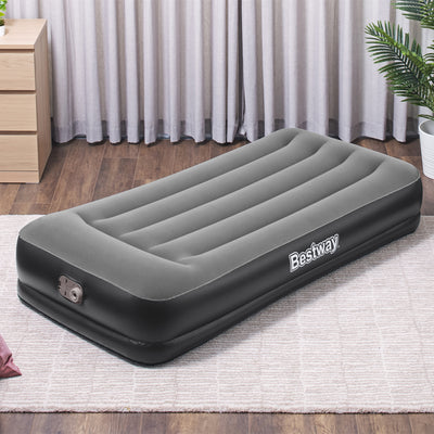 BW67723 AIRBED TRITECH ESSENTIAL BICOLOR FLOCCATO SINGOLO 191X97X36CM