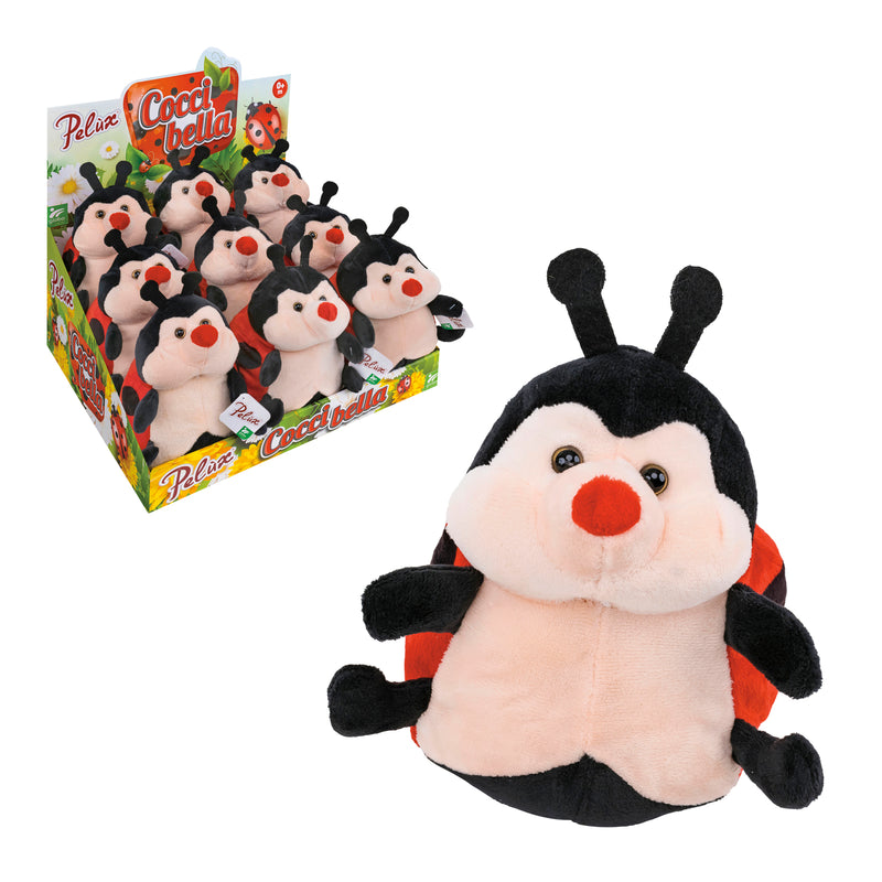 PELUCHE COCCINELLA 16CM