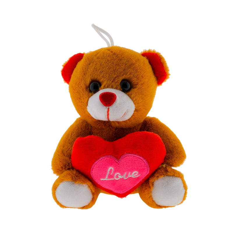 PELUCHE ORSO CON CUORE LOVE 15CM