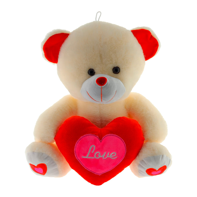 PELUCHE ORSO CON CUORE LOVE 40CM