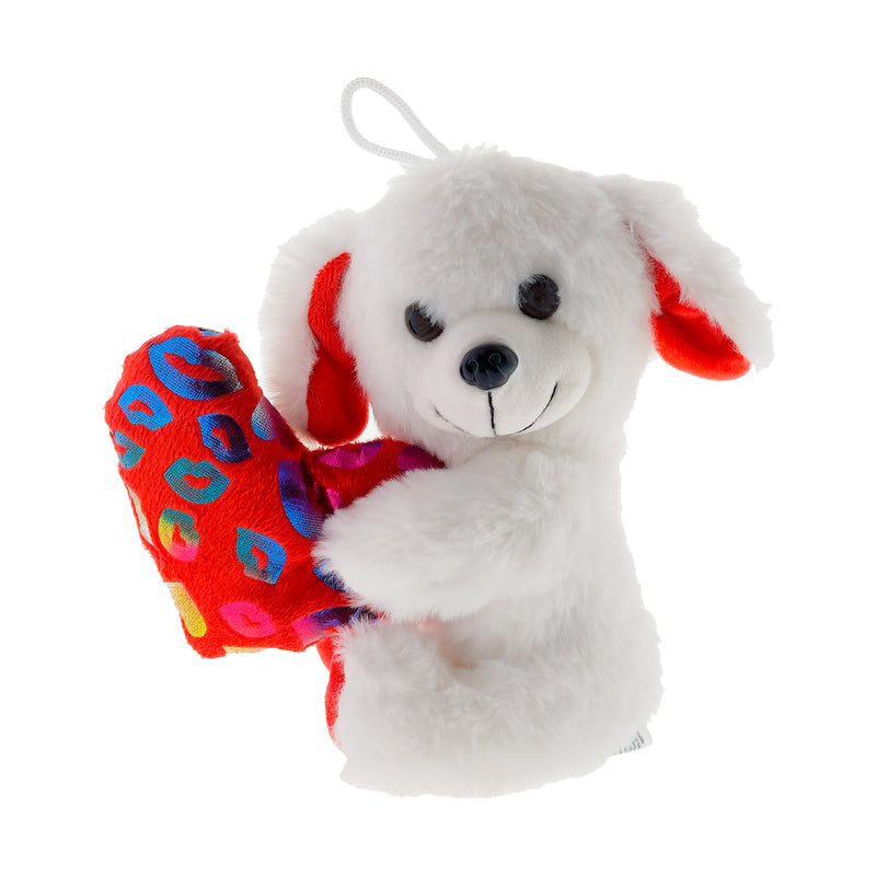 PELUCHE ANIMALETTO CON CUORE 20CM