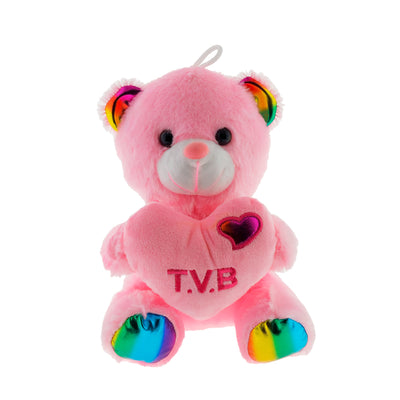 PELUCHE ORSETTO CON CUORE TVB 20CM