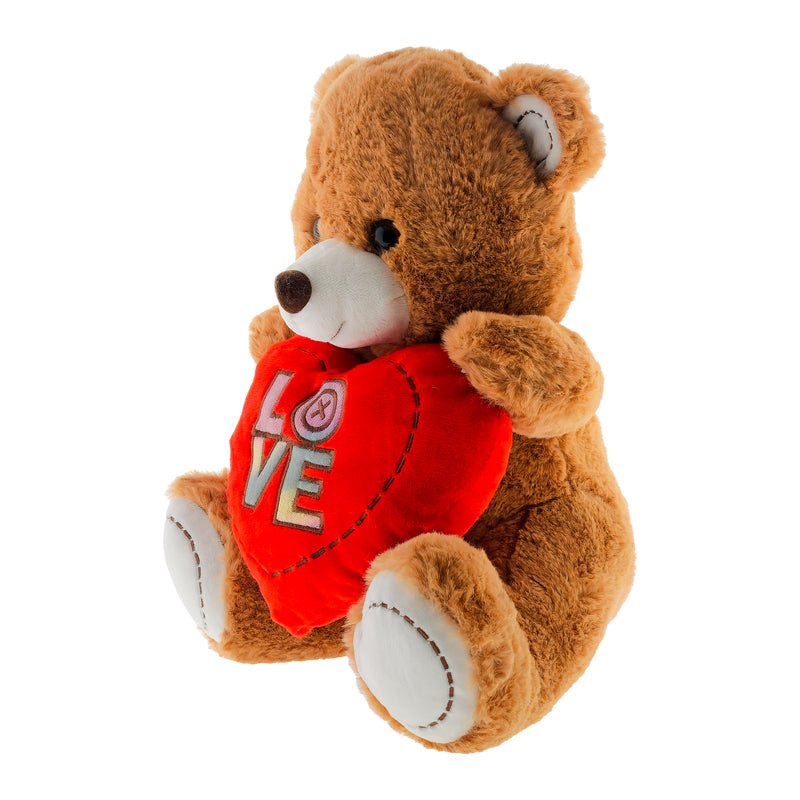 PELUCHE ORSETTO CON CUORE LOVE 30CM