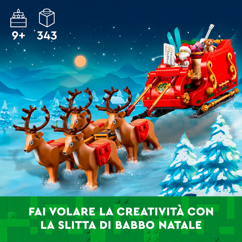 LEGO 40499 LA SLITTA DI BABBO NATALE