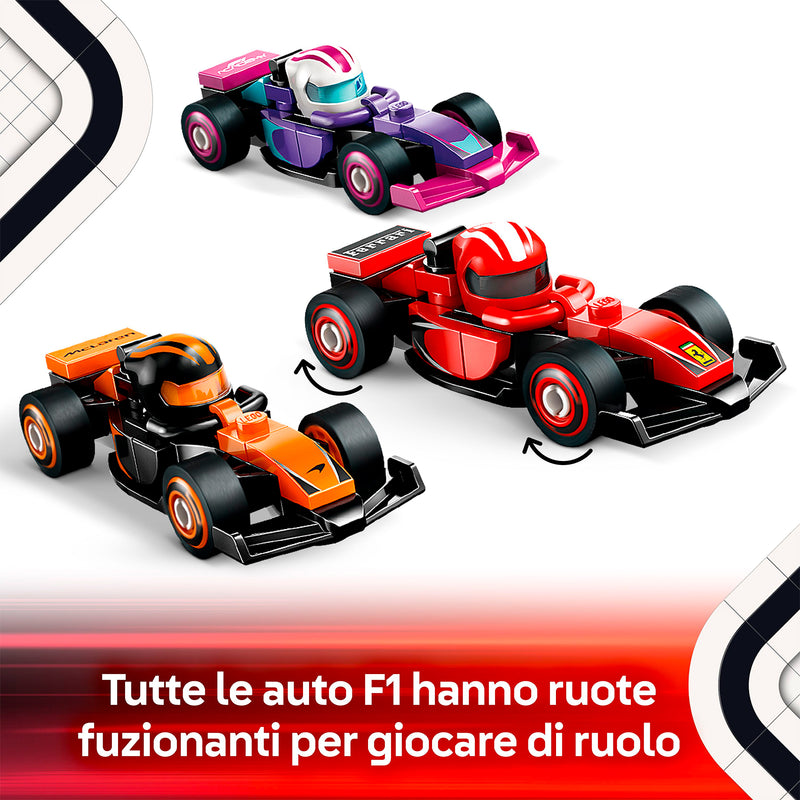 LEGO 71049 MONOPOSTO DI F1 DA COLLEZIONE