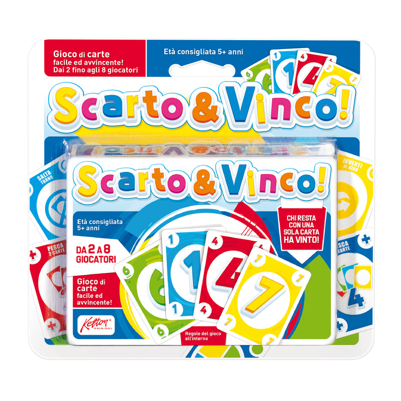 CARTE DA GIOCO SCARTO E VINCO