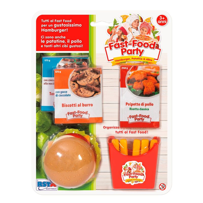 SET FAST FOOD PARTY 4PZ