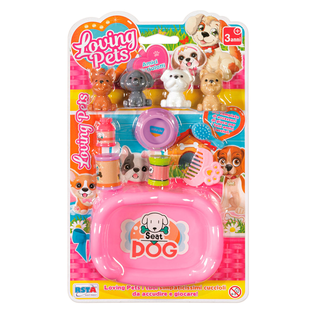 LOVING PETS - CUCCIOLI CON ACCESSORI