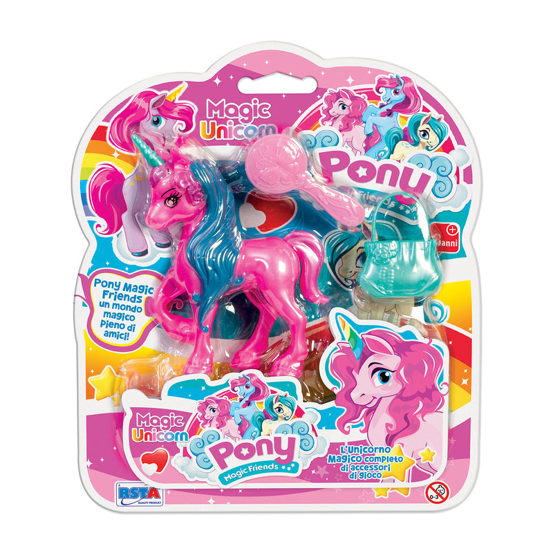 UNICORNO MAGICO CON ACCESSORI